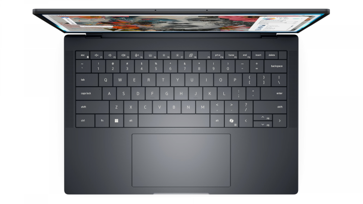 Mobilna stacja robocza Dell Pro Precision 7 14 W11Pro copilot+ PC czarny klawiatura