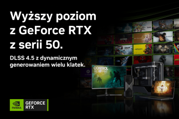 Wyższy poziom z GeForce RTX z serii 50. DLSS 4.5 z dynamicznym generowaniem wielu klatek.3