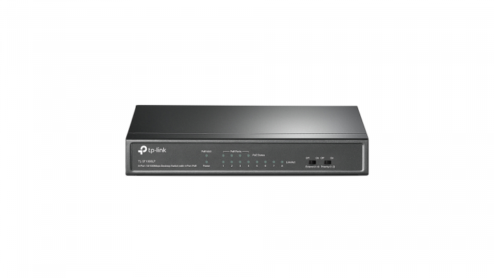 Switch TP-Link TL-SF1008LP - widok frontu