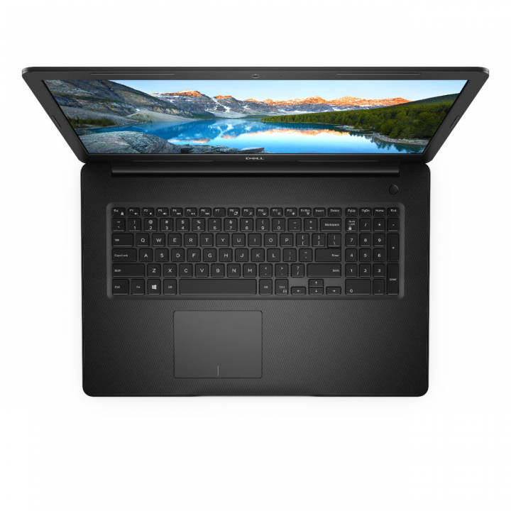 Laptop Dell Inspiron 17 3793 ODD czarny - widok z góry