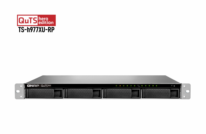 Serwer NAS QNAP TS-h977XU-RP - widok frontu