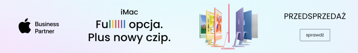PRZEDSPRZEDAŻ iMac M6 - baner kategorii CTA