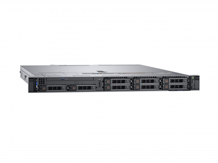 Serwer Dell PowerEdge R440 - widok frontu lewej strony