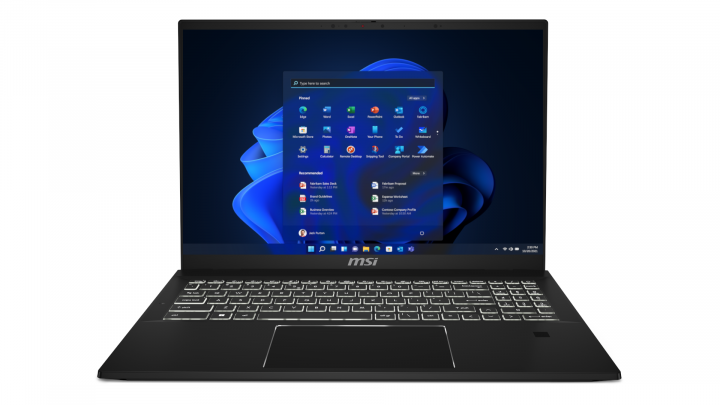 Laptop 2w1 MSI Summit E16 AI Studio A1V W11P + rysik (White BK) Ink Black 2