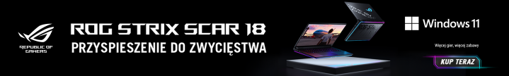 ROG STRIX SCAR 18 (G835) - Przyspieszenie do zwycięstwa - baner kategorii