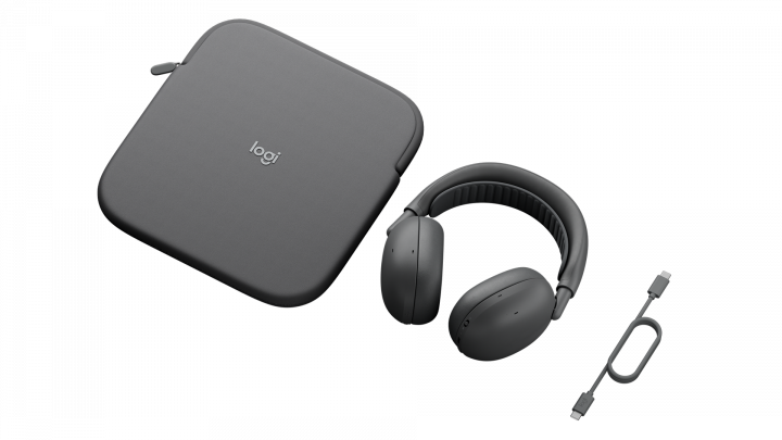 Słuchawki bezprzewodowe Logitech Zone Vibe Pro for Business MS Stereo natywne Bluetooth grafitowe