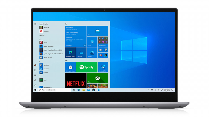 Laptop 2w1 Dell Inspiron 5406 W10H - przód