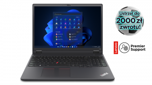 Mobilna stacja robocza Lenovo ThinkPad P16v G1 21FE000TPB R9 PRO 7940HS 16" WUXGA 32GB 1000SSD RTX A2000 W11Pro