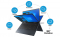 Laptop Toshiba Dynabook Portege X30W - widok rotacji