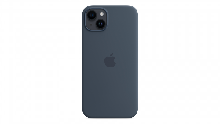 Etui Apple iPhone 14 Plus Silicone Case z MagSafe Storm Blue MPT53ZM/A 2