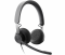 Słuchawki z mikrofonem Logitech Zone MS - widok frontu lewej strony