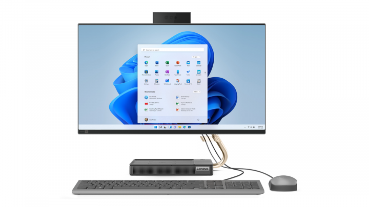 AiO IdeaCentre 5 24ALC6 czarny