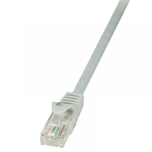 Patchcord LogiLink CAT 6 UTP 15m szary CP2102U