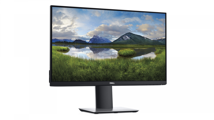 Monitor Dell 23,8 P2421D - widok frontu lewej strony