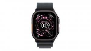 Smartwatch Apple Watch Ultra 3 GPS + Cellular, koperta 49 mm z tytanu w kolorze czarnym, opaska Alpine w kolorze czarnym - rozmiar L - MF0X4QP/A
