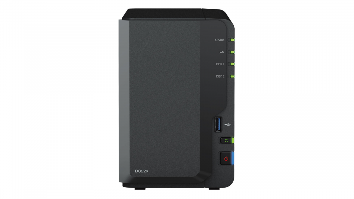 Serwer NAS Synology DS223 + 2x Dysk HDD 8TB HAT3310-8T 3