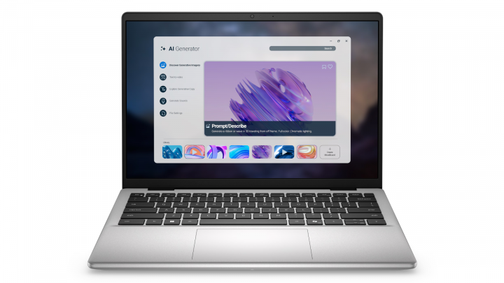 Laptop Dell 14 DC14255 srebrny