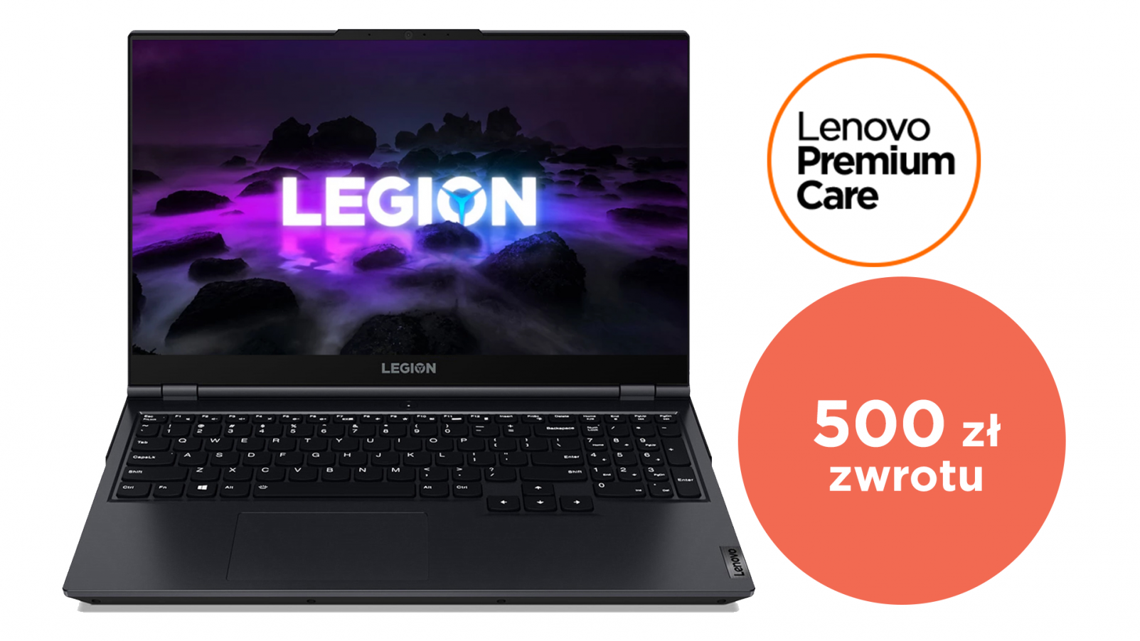 Laptop Lenovo Legion 5 15ACH6 82JW008SPB Ryzen 7 5800H/15,6FHD120Hz/16GB/512SSD/RTX3050/NoOS