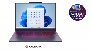 Laptop 2w1 Lenovo Yoga 9 Aura Edition Gen 11 14IPH11 83SE001XPB Ultra 7 355 14" Touch 2.8k 120Hz OLED 32GB 512SSD W11 + Etui i rysik w zestawie