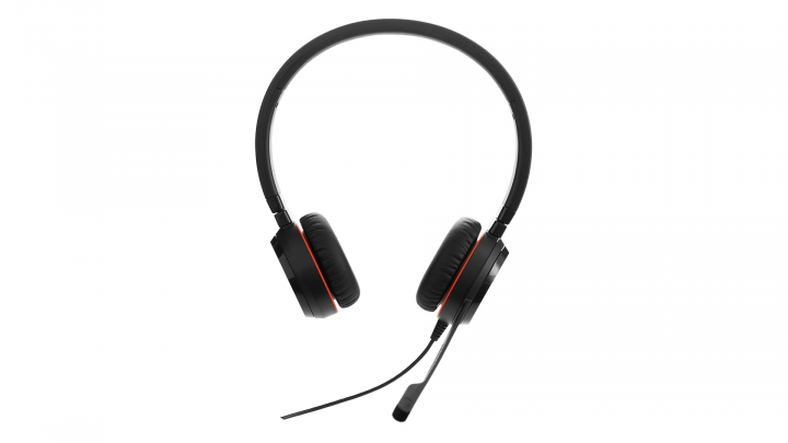 Zestaw słuchawkowy Jabra Evolve 20SE Stereo czarny - widok frontu