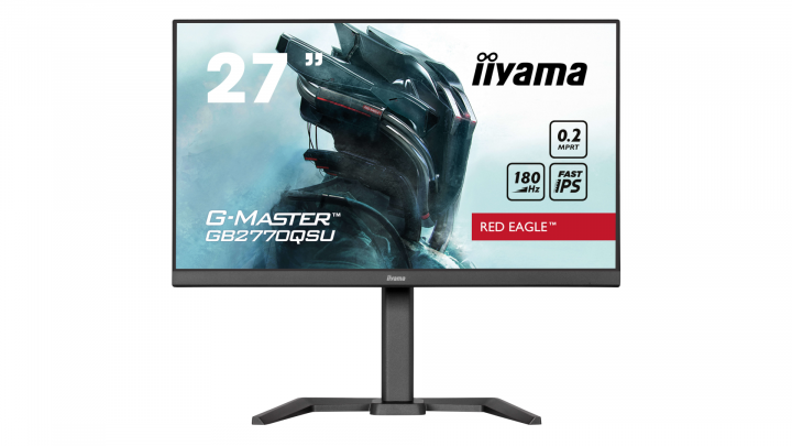 Monitor IIYAMA G-Master GB2770QSU-B6 - widok frontu