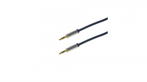 Kabel audio LogiLink 3,5mm minijack M / M 1,5m CA10150