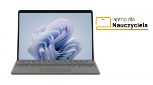 Laptop dla Nauczyciela Microsoft Surface Pro 10 ZDU-00004 Ultra 5 135U Touch 13" 120Hz 16GB 512GB Int W11Pro Platynowy + Etui z klwaiaturą 