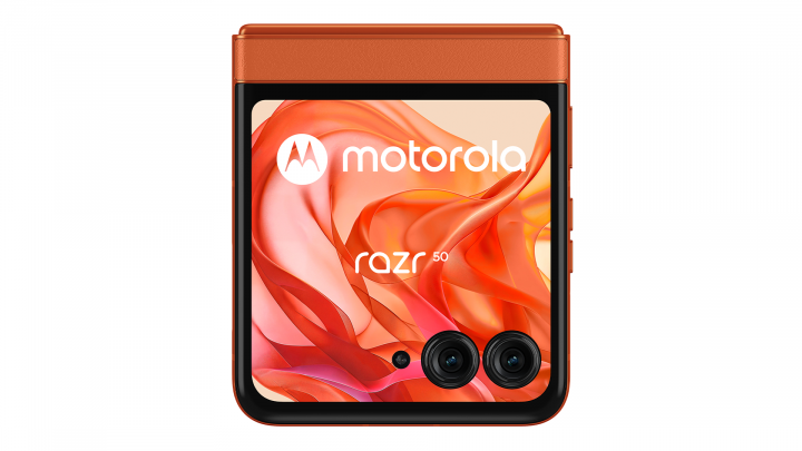 Smartfon Motorola razr 50 pomarańczowy 14