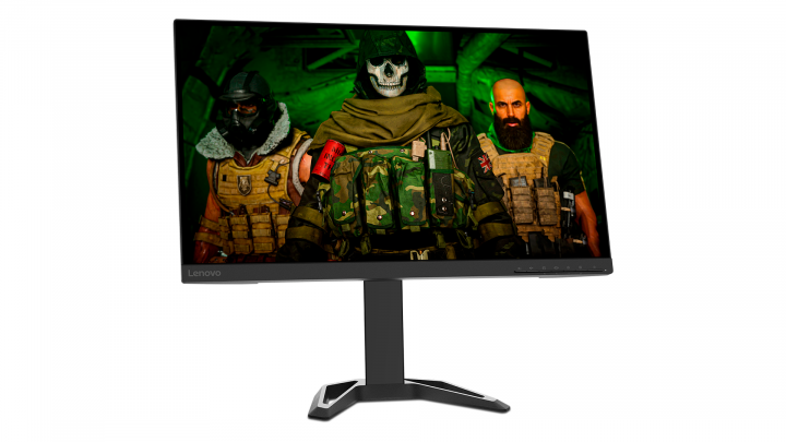Monitor Lenovo G27-30 27 FHD 165Hz 66E7GAC2EU - widok frontu lewej strony
