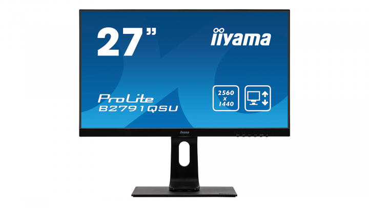 Monitor IIYAMA ProLite B2791QSU-B1 - widok frontu