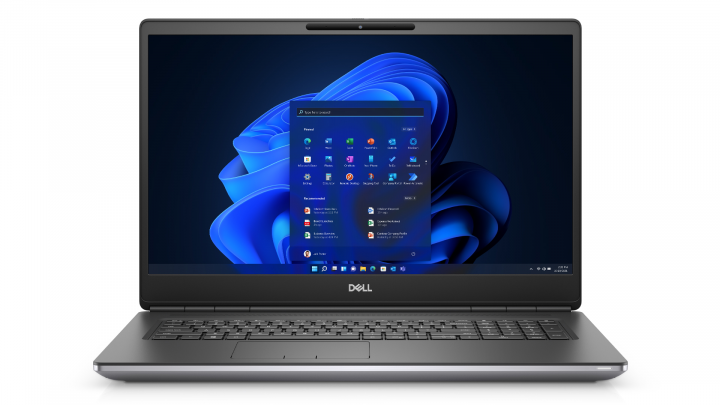 Mobilna stacja robocza Dell Precision 7760 W11P - widok frontu
