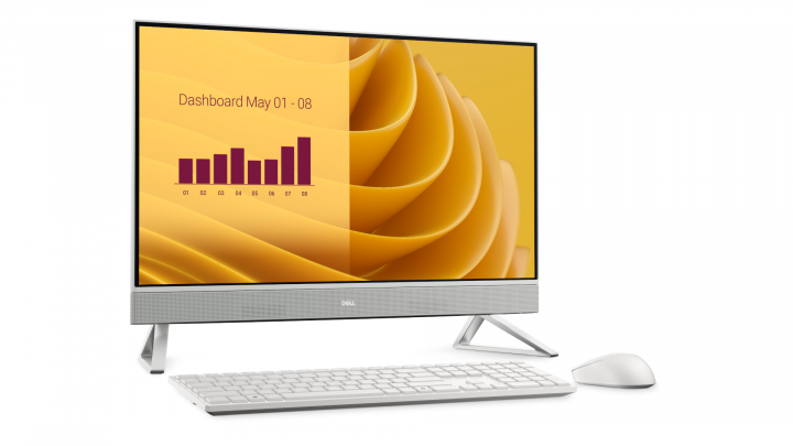 Komputer AiO Dell 27 EC27250 W11P Pearl White (wireless M+K)