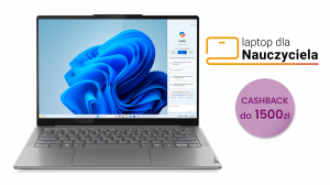 Laptop dla Nauczyciela Lenovo Yoga Slim 7 14IMH9 83CV008WPB Ultra 5 125H 14" WUXGA OLED 16GB 1000SSD W11