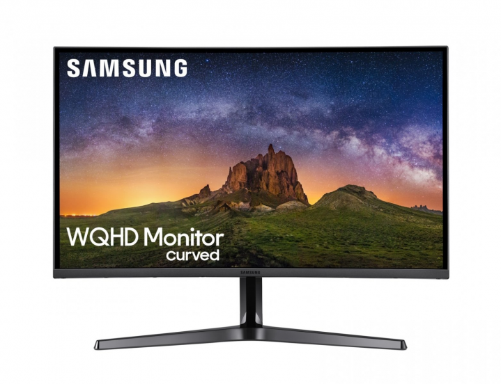 Monitor Samsung LC27JG50QQUXEN - widok frontu