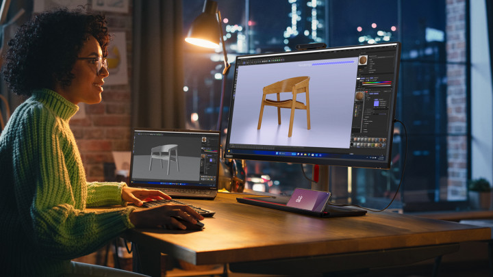 Komputer AiO Lenovo ThinkCentre M90a Pro Gen 4 5
