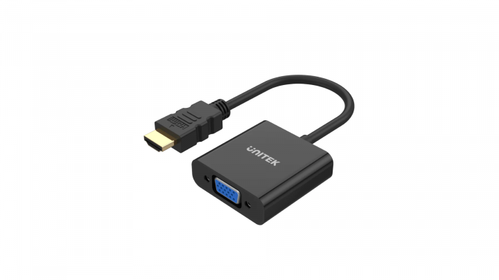 Adapter UNITEK HDMI - VGA Y-6333 2