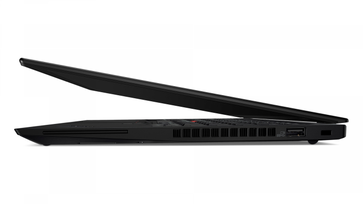 Laptop Lenovo ThinkPad T14s G1 czarny widok prawej strony