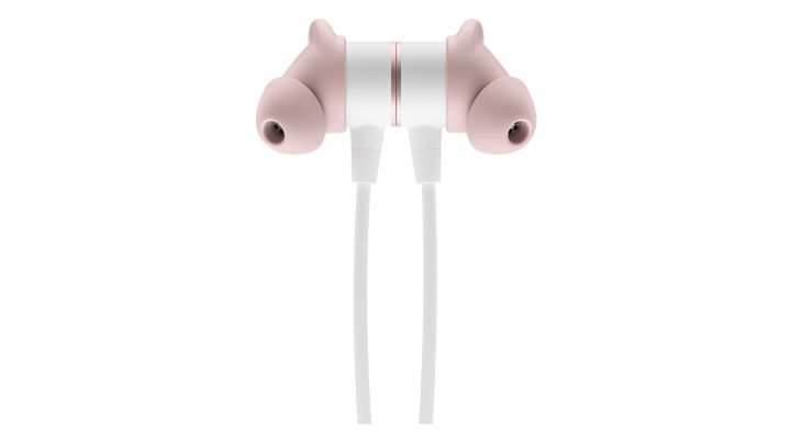 Słuchawki przewodowe Logitech Zone Wired Earbuds UC różowe 981-001135