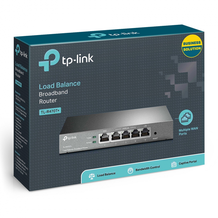 Router TP-Link TL-R470T+ - widok opakowania