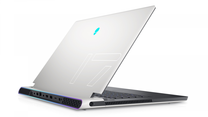 Alienware X17 R1 17R1 - widok klapy lewej strony