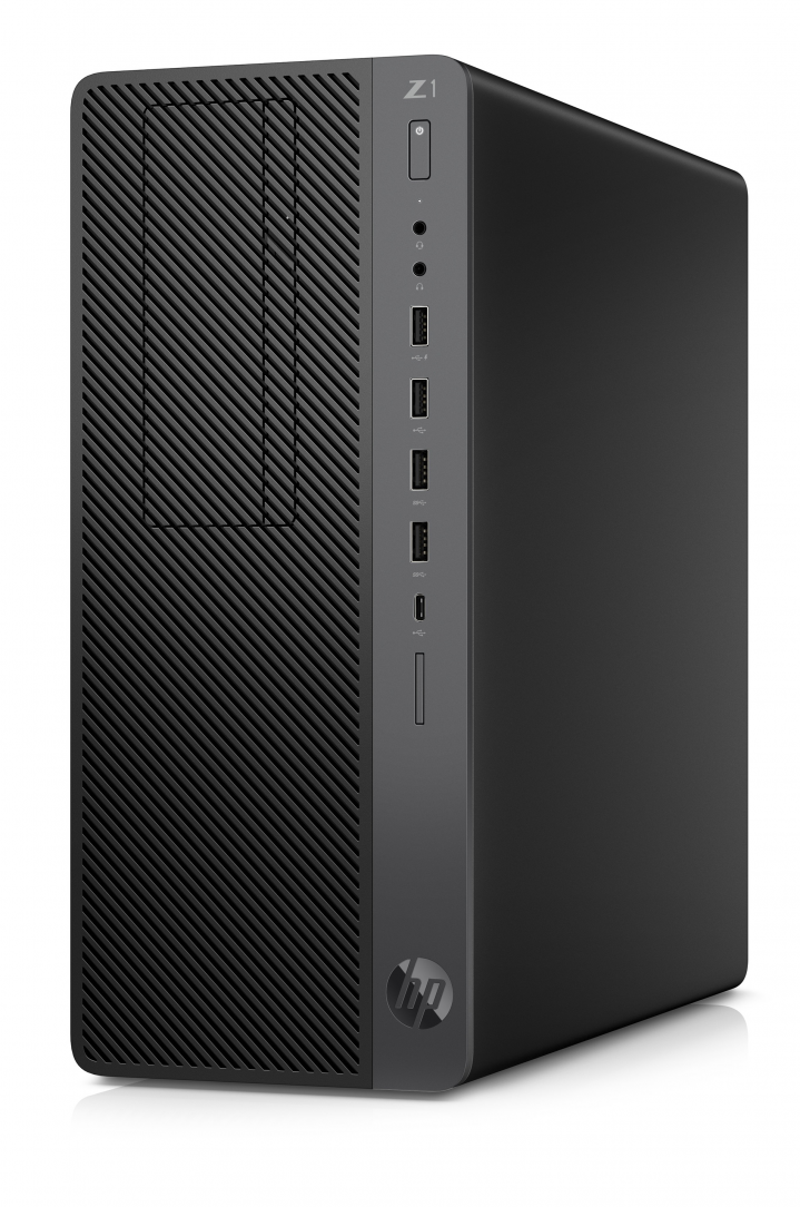 Stacja robocza HP Z1 G5 Tower - widok frontu prawej strony