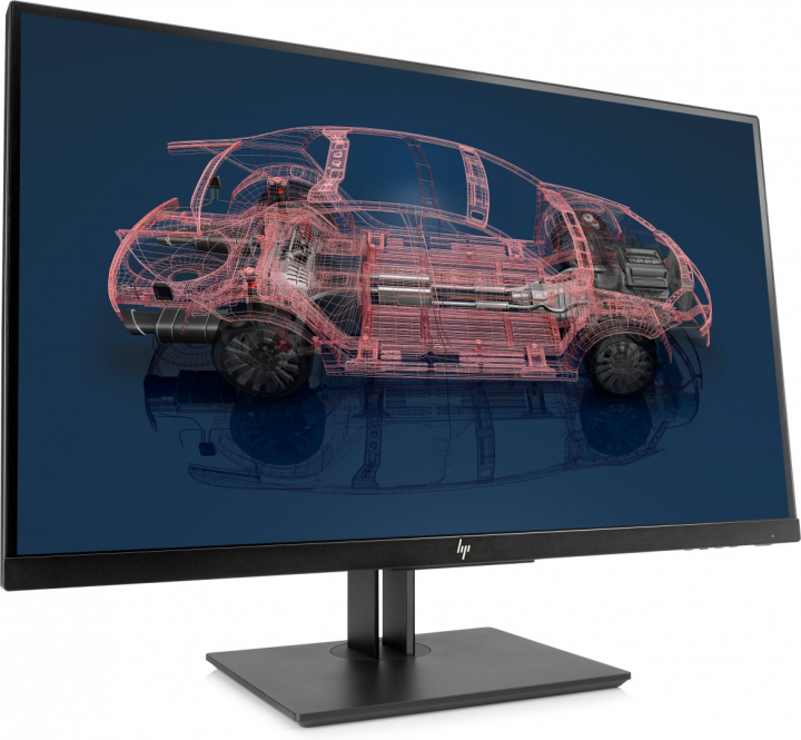 Monitor HP Z27n G2 1JS10A4 Z Display - widok frontu lewej strony