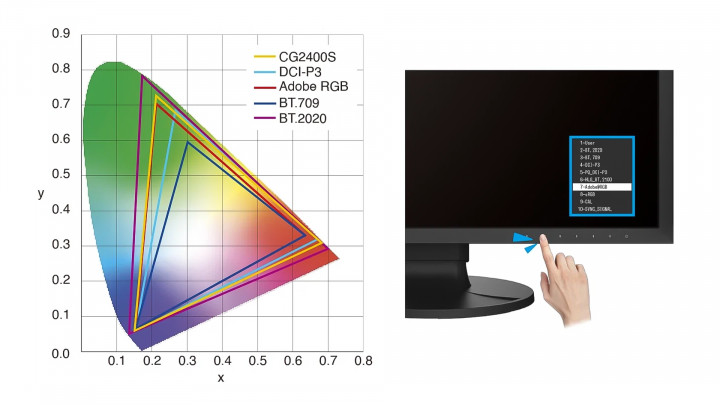 Monitor EIZO ColorEdge CG2400S 2