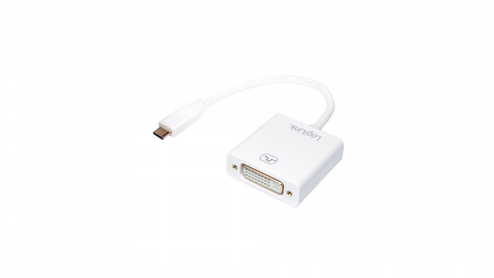 Adapter LogiLink USB-C - DVI UA0245A - widok frontu2