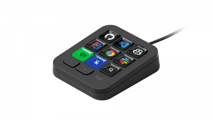 Klawiatura do sterowania AI dla programistów Logitech MX Keypad Grafitowy 920-013891 4