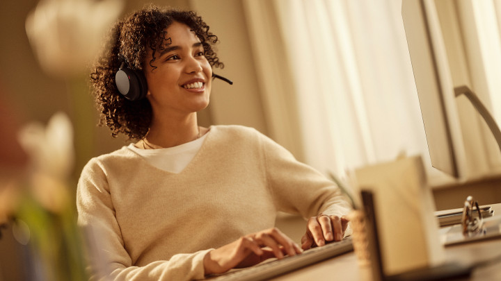 Słuchawki bezprzewodowe Jabra Evolve3 65 UC Stereo 4
