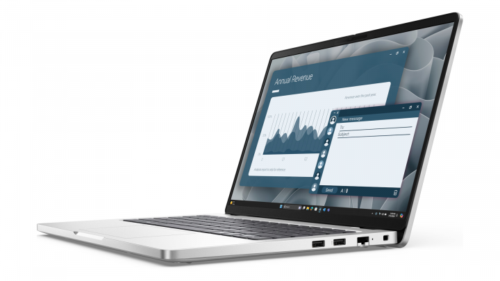 Laptop Dell Pro 14 W11P (AMD) srebrny Copilot 4