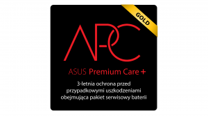 Rozszerzenie gwarancji ASUS ACX15-039600NR z 24 miesięcy Carry-In do 36 miesięcy Carry-In + Bateria 36 miesięcy + ADP 36 miesięcy (TUF, ROG) APC Gold