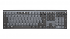 Klawiatura bezprzewodowa Logitech MX Mechanical Tactile Quiet grafitowa 920-010756