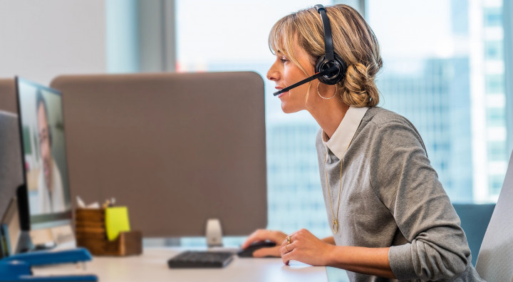 Słuchawki bezprzewodowe HP Poly Savi 8420 Office 3